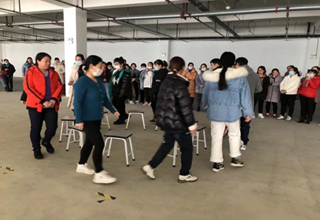 SG亚洲胜游电子举行2022年第一季度员工运动